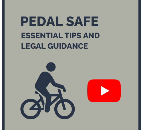 Pedal Safe: Essential Tips and Legal Guidance.