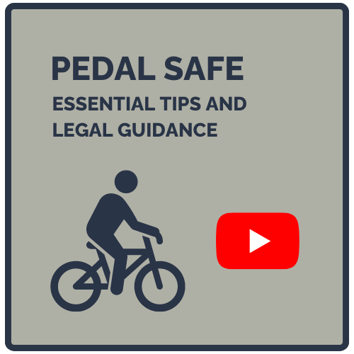Pedal Safe: Essential Tips and Legal Guidance.