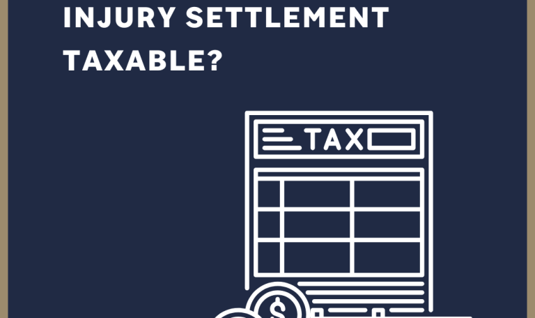 Is My Personal Injury Settlement Taxable?