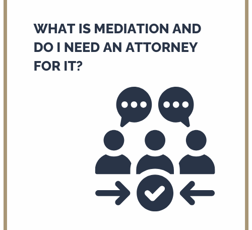 What is Mediation and Do I Need an Attorney for It?